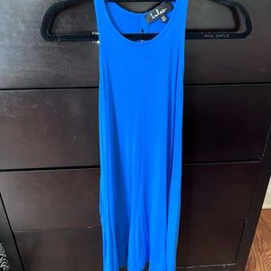 Lulus XS blue flow skater dress